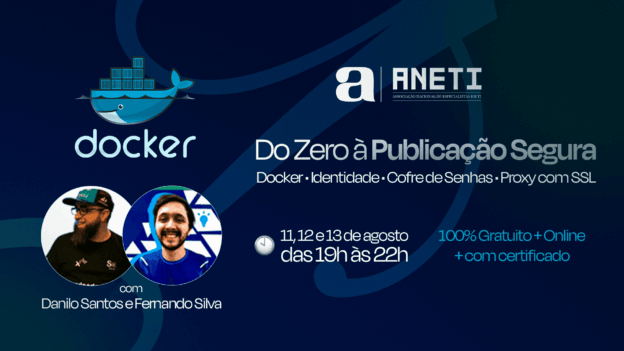 Do Zero à Publicação Segura: Docker, Identidade, Cofre de Senhas e Proxy Reverso com SSL